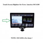 Touch Screen Digitizer Replacement for Force America SSC6100